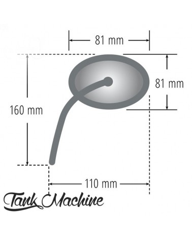 Rétroviseur Mini Custom réversible