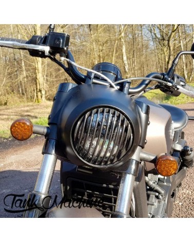 Grille de phare Noir Indian Scout Bobber