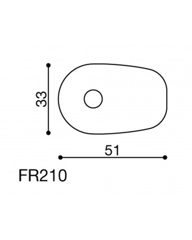 Adaptateur clignotant RIZOMA FR212B