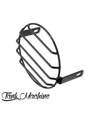 GRILLE DE PHARE NOIRE Vintage 165mm