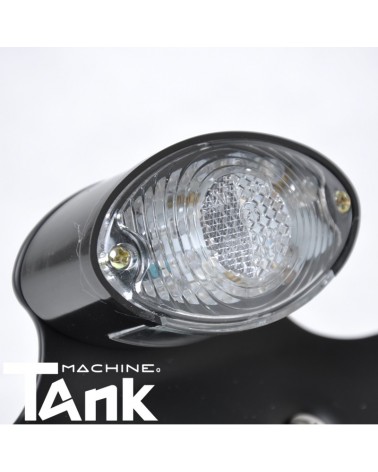 feu arrière LED rond universel pour passage de roue moto ERMAX