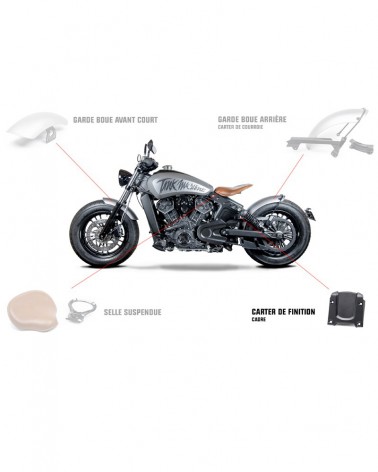 Indian scout bobber rear discount fender delete kit